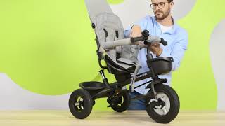 Kinderkraft Driewieler  Tricycle 6 in 1 Aveo instructie video  Baby amp Koter [upl. by Atteuqahc]