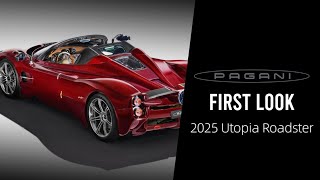 First Look 2025 Pagani Utopia Roadster [upl. by Supen170]