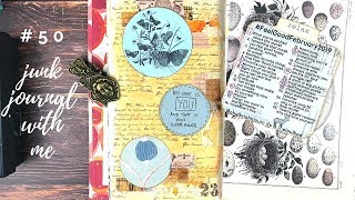 Junk Journal with me 50 FeelGoodFebruary 2019 [upl. by Broeder]