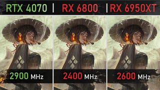 RTX 4070 vs RX 6800 vs RX 6950XT  The FULL GPU COMPARISON [upl. by Cudlip]