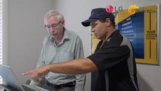 Residential Solar Power  Malcolm Gregory talks about his LG Solar Power amp Battery Storage system [upl. by Mihe]