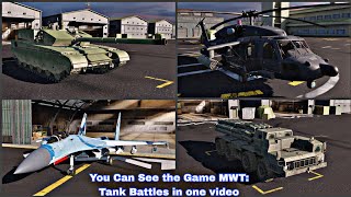 All Feature Tank Helicopter and Warplane in One This Video  MWT Tank Battles [upl. by Ahsimik218]