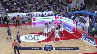 El Clasico Real Madrid v FC Barcelona Regal 7865  ACB Basketball Liga Endesa Highlights Round 31 [upl. by Michelsen]