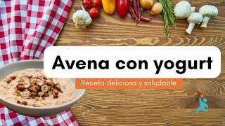 Receta de AVENA para tu DESAYUNO o CENA muy fácil de preparar y una gran opción si tienes DIABETES [upl. by Hurlbut138]