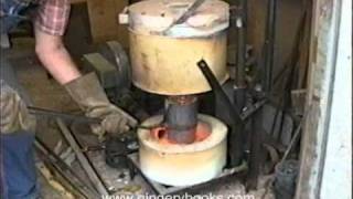 Gingery Gas Fired Crucible Furnace [upl. by Llezniuq506]