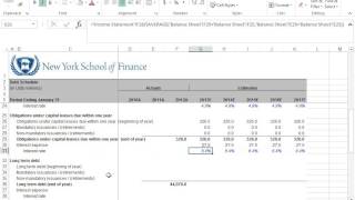 Modeling a Debt Schedule [upl. by Aceber]