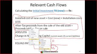 How to Calculate Initial Investment Operating Cash Flow amp Terminal Cash Flow for Capital Budgeting [upl. by Varick]