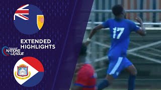 Turks amp Caicos vs Sint Maarten Extended Highlights  CONCACAF NATIONS LEAGUE  CBS Sports Golazo [upl. by Kowal]