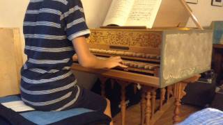 【test】 F Couperin Lart de toucher le clavecin Prelude 3 [upl. by Ayvid792]