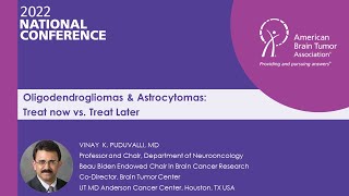 Oligodendrogliomas amp Astrocytomas Treat Now vs Treat Later [upl. by Haraj]