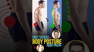 Fix Your Body Posture Mewing Exercise Chin Tuck [upl. by Philbrook591]