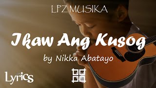 Ikaw Ang Kusog by Nikka Abatayo with Lyrics Guitar Chords Key of D and Original  LPZ Musika [upl. by Yruama]