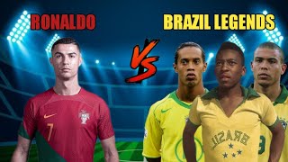 Ronaldo 🆚 Pele Ronaldhino R9 😯 Compersion 💪🔥 [upl. by Iglesias396]