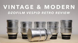 Get the Vintage Look with Modern Cine Lenses  DZOFILM VESPID RETRO REVIEW BMPCC6K amp BMPCC 6K PRO [upl. by Waylen]