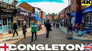 Walk in CONGLETON Cheshire ENGLAND  Town Centre [upl. by Sutton]