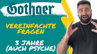 Gothaer BUVersicherung  Vereinfachte Gesundheitsfragen nur 3 Jahre auch Psyche [upl. by Rediah]