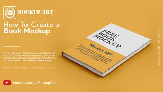 How to make book mockup  Photoshop Mockup Tutorial [upl. by Marquez686]