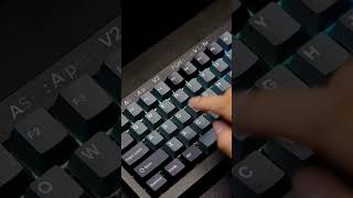 Alpaca V2 sound test  shorts alpaca keyboard [upl. by Nref]