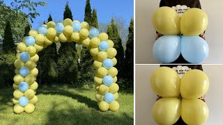 Balloon Arch With Diy Stand [upl. by Aliuqahs]