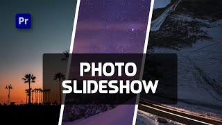 professional photo slideshow effect in premiere pro tutorial [upl. by Jami]