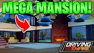 NEW MEGA MANSION IN DRIVING EMPIRE REVIEW [upl. by Zephaniah]