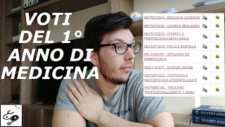 I MIEI VOTI DEL PRIMO ANNO DI MEDICINA  medpages [upl. by Notsirhc]