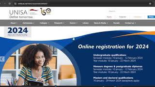 StepbyStep Guide Completing Your Online Registration as a FirstYear Student at UNISA [upl. by Anrahs]