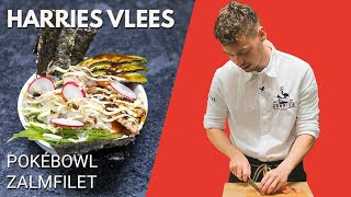 Koken met Harries Vlees Pokébowl Zalmfilet [upl. by Gigi713]