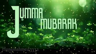 Jumma Mubarak Status  hunainahmed3332 [upl. by Buehrer]