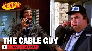 Kramer Takes On The Cable Company  The Cadillac  Seinfeld [upl. by Nawk]