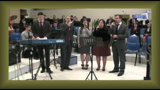 Grupul Agape DOMNUL IMI ESTE ADAPOST Biserica Elim Arganda Madrid 21 04 2013 [upl. by Randa65]