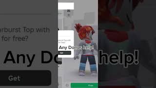 Rebuilding my Roblox account Day 1 roblox dresstoimpress robloxavatar [upl. by Redla]