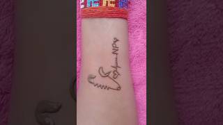 Beautiful trending tattoo designs for beginners 🧷✨ ytshortsvideo mehndi viralshorts [upl. by Siloa]