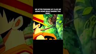 Luffy Singing Baka Song 😂 ytshorts ytanime ytedit Black09 [upl. by Mame]