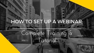 How to Set Up a WebinarJam Webinar Complete Tutorial Training amp Example [upl. by Asilla]