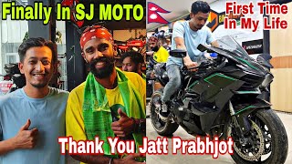 KAWASAKI H2 IN NEPAL🇳🇵 DREAM COME TRUE🙏  jattprabhjot KhannaOmkar [upl. by Ronn]