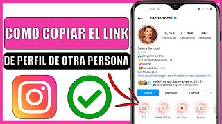 🔴Como copiar el link de perfil instagram de otra persona [upl. by Skiest321]