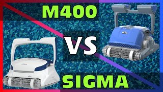 Dolphin Sigma VS Dolphin M400 Robotic Pool Cleaner Comparison 2023 [upl. by Haran]