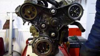 ST1100 timing belt change [upl. by Edylc982]