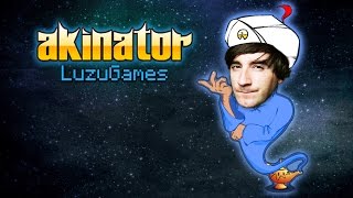 VENCIENDO A AKINATOR  LuzuGames [upl. by Noraed784]