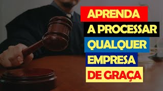 Como PROCESSAR QUALQUER EMPRESA de GRAÇA e SEM ADVOGADO em 2024 Quando posso processar [upl. by Amihc718]