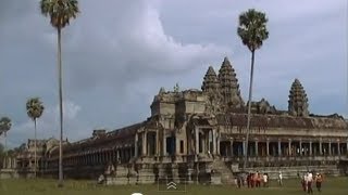 Visit of Angkor Wat temples [upl. by Nauhs388]