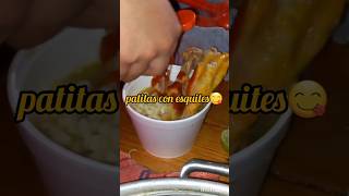 Patitas de Pollo y Esquites Centro Histórico CDMX shors comida [upl. by Akimert]