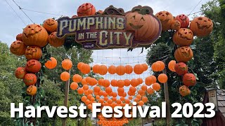 Silver Dollar City Harvest Festival 2023  Pumpkins in the City [upl. by Lorenzana]