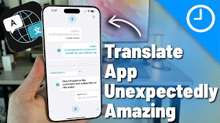 Hands on Apples Translate App Is More Impressive Than You Think  A Complete Guide [upl. by Schaefer]