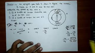 EPICYCLIC and SUN AND PLANET GEAR TRAIN PROBLEM2 [upl. by Joella]