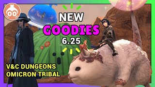 FFXIV  New 625 goodies  Mounts Gear Emote Minions amp How to get them [upl. by Burrows]