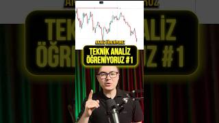 Teknik Analiz Öğreniyoruz 1  teknikanaliz technicalanalysis kriptopara borsa bist100 hisse [upl. by Ahsiruam]