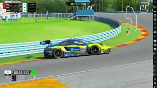 Legend Track  Session Coco Tibo Estelle course 2 Porsche 992 GT3R Watkins Glen [upl. by Atekihs]