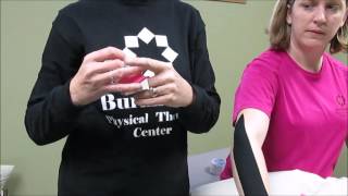 KINESIO TAPING the elbow [upl. by Soule]